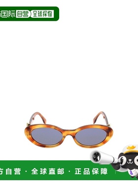 1h可退 FENDI 男士眼镜 FE40140U56V AW2024 紫色 FF Diamonds 椭