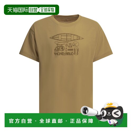 mont-bell 男士户外T恤 2304696TN SS2026 浅棕色 T-shirts