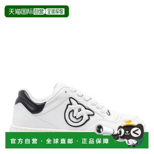 AW2025 SS0077P001ZZ1 白色 White Sneak PINKO Mandy 女士运动鞋