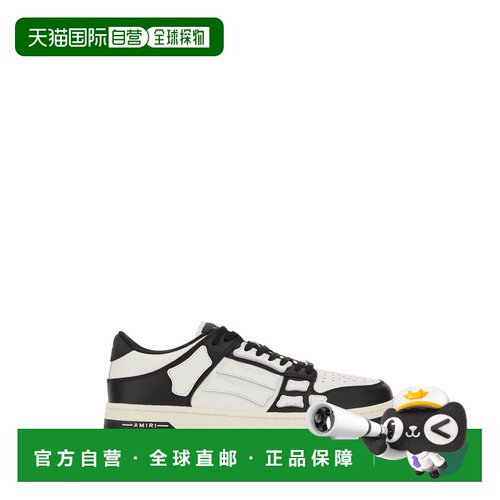 AMIRI 男士运动鞋 AMFOSR1098004 CO 黑色 SKEL TOP LOW