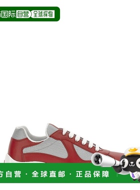 PRADA 男士运动鞋 4E3400FG0006GWF0J3Y SS2026 红色