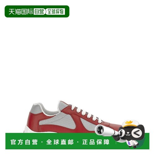PRADA 男士运动鞋 4E3400FG0006GWF0J3Y SS2026 红色