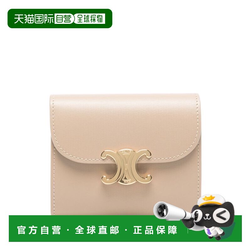 CELINE 女士钱包 10D783DPV03SA SS2026 浅棕色卡包