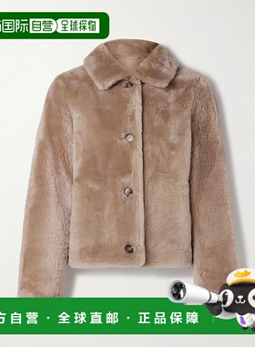 1h可退 潮奢 YVES SALOMON 女士 毛羊皮夹克 22WYV64355MESI外套