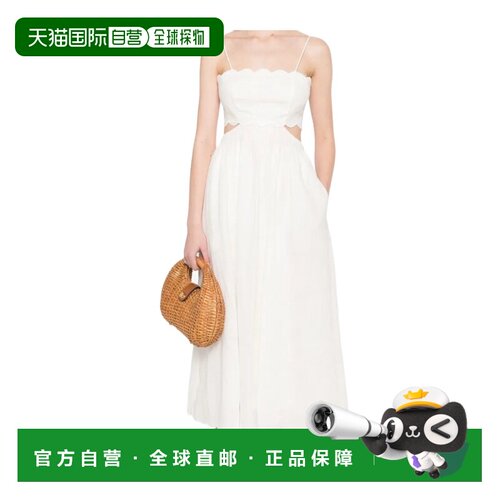 ZIMMERMANN 女士连衣裙 1760DSS251IVO CO 白色 吊带连衣裙