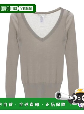 LEMAIRE 女士针织衫 TO1461LK1032GR601 AW2025 灰色长袖