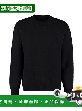 GIVENCHY 男士针织毛衣 BM90JN4YB3001 AW2023 黑色 