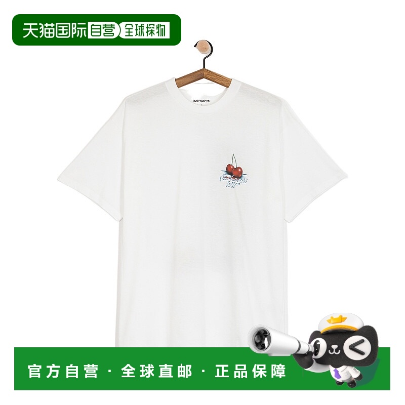 1h可退 CARHARTT WIP 男士T恤 I03520802XX AW2025 白色 短袖T恤