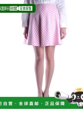 PRADA 女士半身裙 0000ETZ05M70009-0 AW2023 粉红色包臀裙a字裙