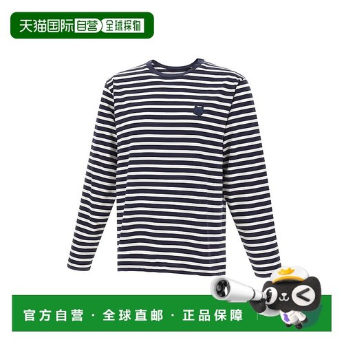 1h可退 潮奢 MAISON KITSUNE 男士 狐狸頭長袖 T 卹 PM00122KJ004