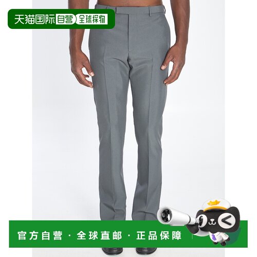 1h可退 GUCCI 男士休闲裤 850333Z7AYA1088 AW2025 灰色 Trousers