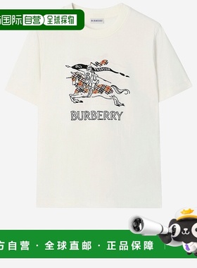 BURBERRY 女士T恤 8121038CHALK SS2026 白色