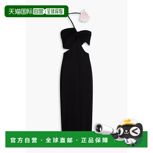 潮奢 花朵装 magda 女士 饰扭曲剪口针织中长连衣裙 butrym 1h可退