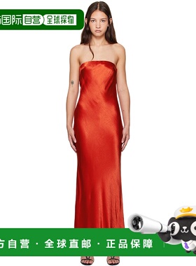 1h可退 潮奢 BEC+BRIDGE 女士 红色 Moon Dance Strapless 连衣裙
