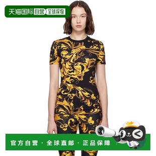 Jer versace Barocco Logo 金色 黑色 女士 范思哲 潮奢 1h可退