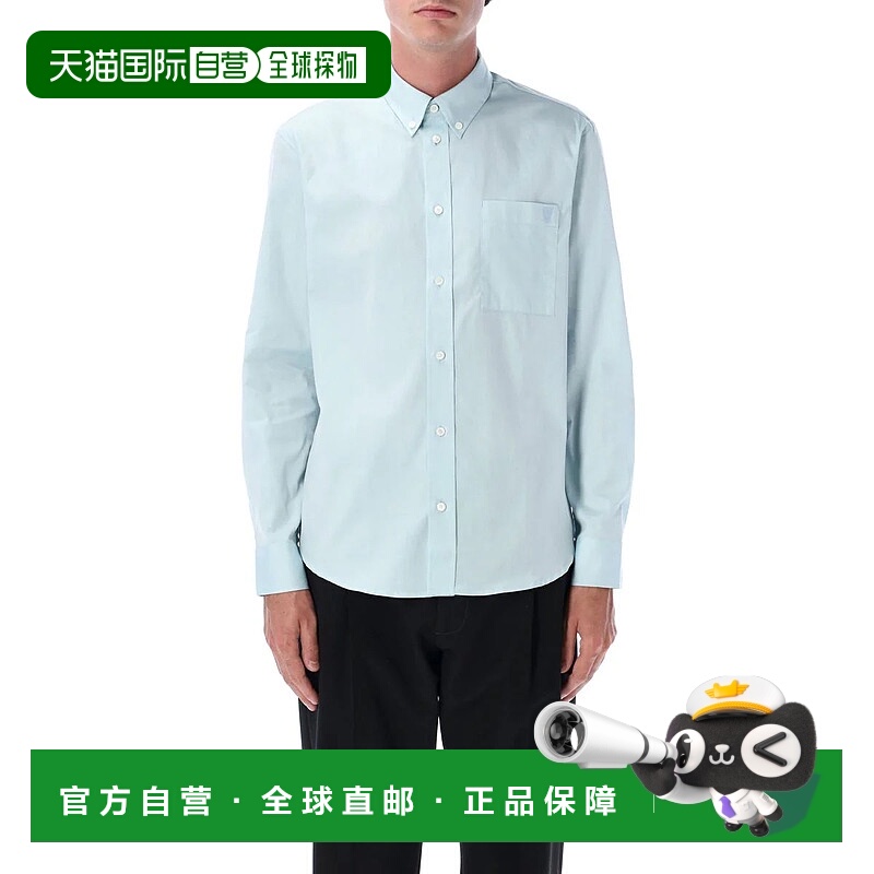 BURBERRY 男士衬衫 25P8102627C2009 SS2025 白色 Burberry Sp25-