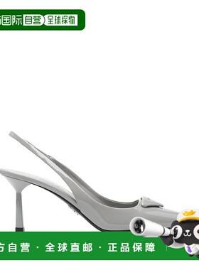 PRADA 女士高跟鞋 1I901MFDD75XUWF0424 AW2025 银色