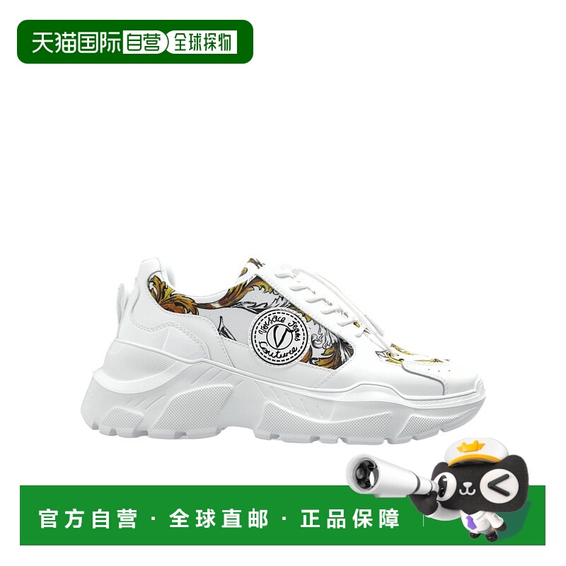 1h可退 VERSACE 女士运动鞋 78VA3SC7ZSC60G03 SS2025 白色
