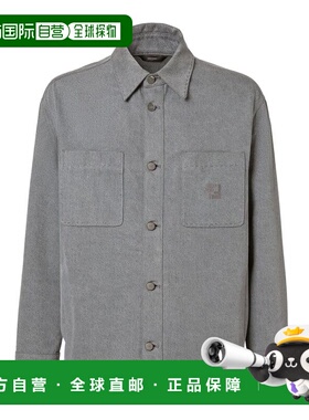 FENDI 男士夹克 FW1410AW1A0 SS2026 灰色 Fendi Go-To Faded Den