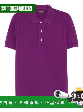 1h可退 TOM FORD 男士POLO衫 JPS011JMT013VAQ SS2026 紫色