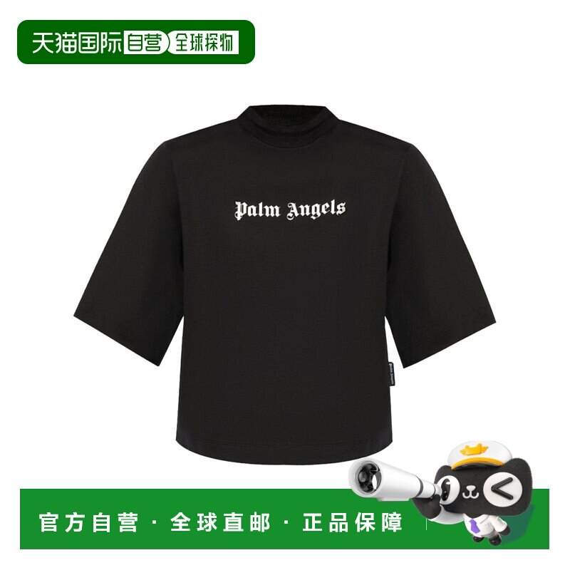 PALM ANGELS 女士T恤 PWAA020C99JER0161001 SS2025 - 实物图