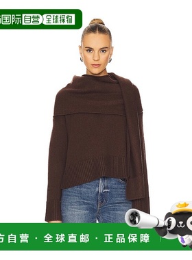 1h可退 潮奢 Simkhai 女士 Elson 围巾领毛衣 5252181K羊绒针织