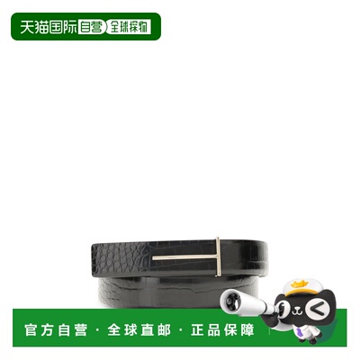 潮奢 Tom Ford 汤姆 福特 女士 鳄鱼纹质感皮带 WB338LCL395PNAA