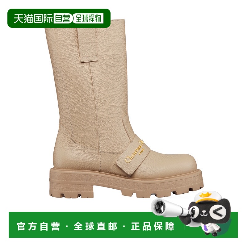 1h可退 DIOR 女士高跟鞋 KCT220VGRS51U AW2025 花色 圆头中筒靴