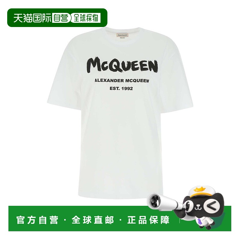 1h可退 ALEXANDER MCQUEEN 女士T恤 659729QZAD30909