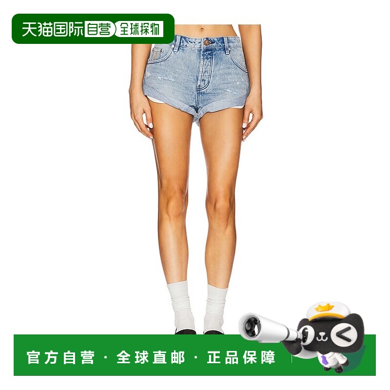 1h可退 潮奢 One Teaspoon 女士 Messed Up Bandits 低腰束腰牛仔