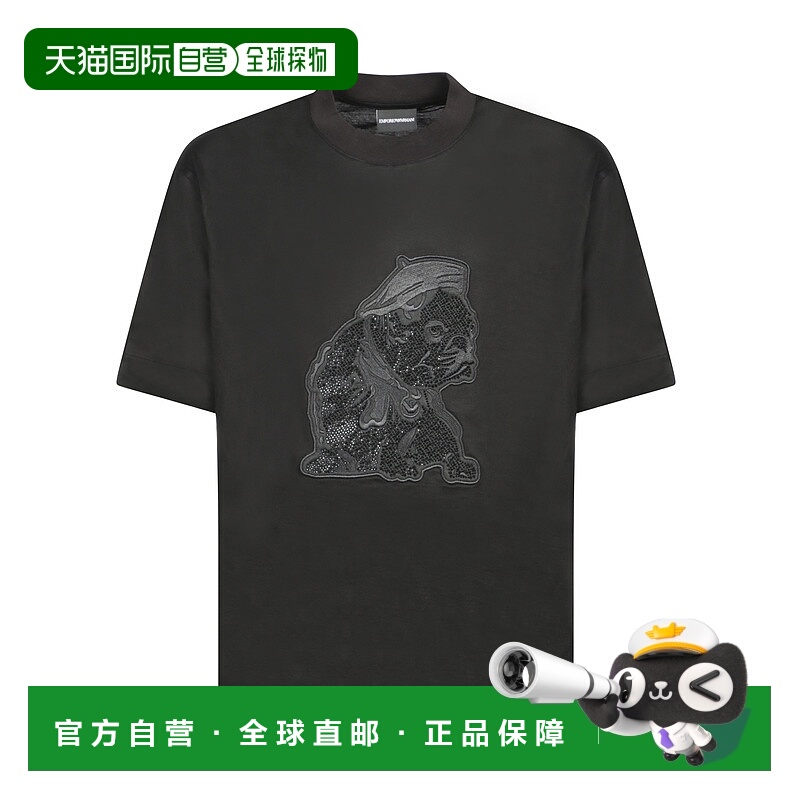 1h可退 EMPORIO ARMANI 男士T恤 6D1TR61JOSZ0999 AW2024短袖