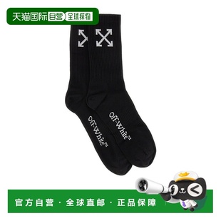 OMRA080C99KNI0021001 OFF 袜子 男士 AW2025中筒袜 WHITE