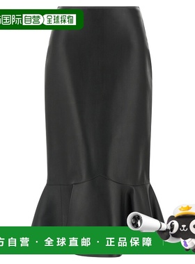 FENDI 女士半身裙 FPD970AUV3F0GME AW2025 GONNE黑色包臀裙长裙