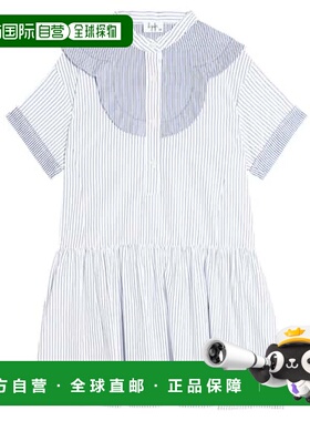 1h可退 潮奢 il gufo 女童 牛仔连衣裙童装 blue蓝色 舒适时尚