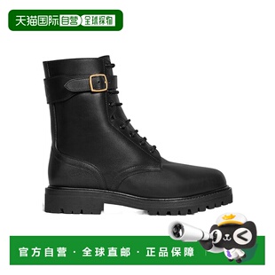 CELINE 女士高跟鞋 356763882C38NO SS2024 黑色 圆头短筒靴