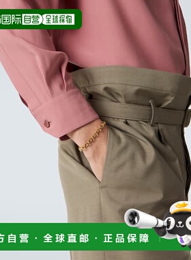 1h可退 潮奢 Saint Laurent 圣罗兰 男士 徽标链条手链