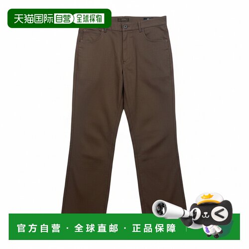 MONCLER 男士正装裤 2A00048598EW256 AW2026 棕【付后1h可退】