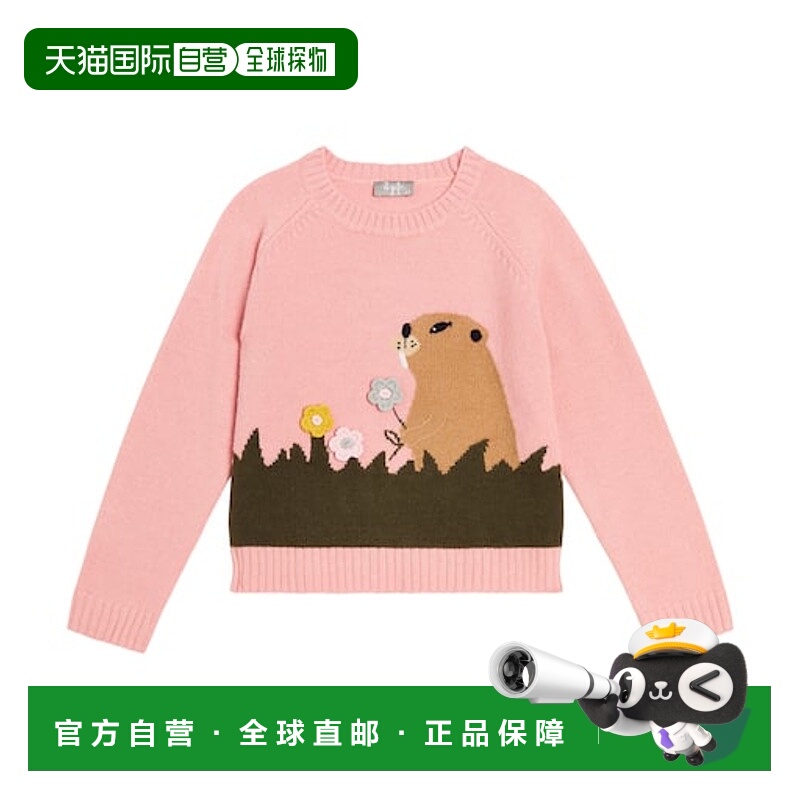 1h可退 潮奢 il gufo 男童 初剪羊毛毛衣童装 colorful花色 舒适