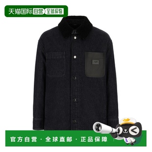 FW1363ATK7F0QA1 padded 男士 jacket Denim 夹克 黑色 FENDI