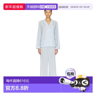 1h可退 潮奢 LOVESHACKFANCY 女士 Sana 睡衣套装 LX0172999