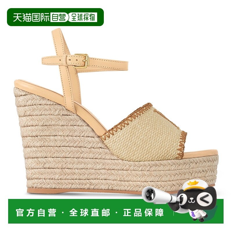 1h可退 LV路易威登 25秋冬  LVU23XP3BEI 女士 坡跟凉鞋