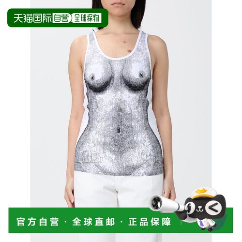 MOSCHINO 女士T恤 120605351888 SS2026 花色 Top Moschino Coutu