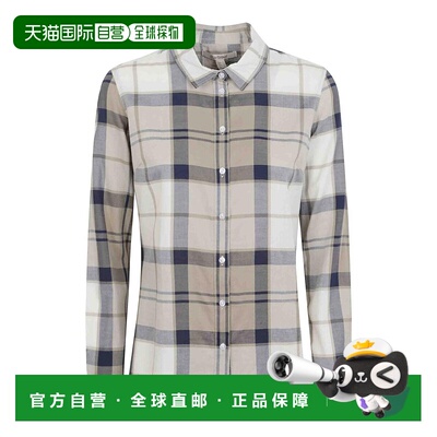 Barbour 女士衬衫 LSH1353NY51 AW2025 深蓝色 Bredon shirt