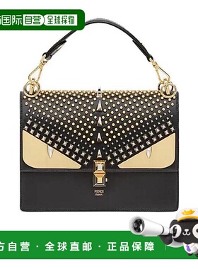 FENDI 女士手提包 8BT283A656F0KUR SS2019 黑色 KAN I手提包