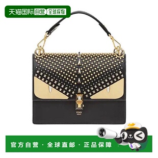 FENDI 女士手提包 8BT283A656F0KUR SS2019 黑色 KAN I手提包