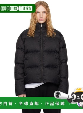 1h可退 潮奢 versace 范思哲 男士 黑色 Barocco Light 羽绒夹克