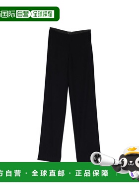 1h可退 潮奢 Emporio Armani 安普里奥 阿玛尼 女士 蓝色裤子 EW0