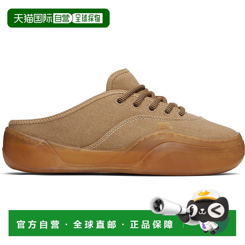 潮奢 Erl 女士 驼色 Camino 穆勒鞋 ERL10SH02