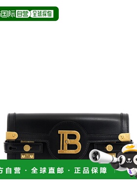 BALMAIN 女士手拿包 GN1LE596LAVE0PA SS2026 黑色 'B-Buzz' clut