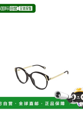 CHLOÉ 女士眼镜 CH0328O001 AW2025 黑色 全框平光镜